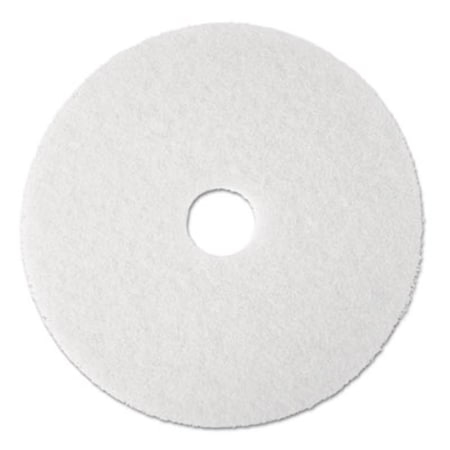 Seatsolutions Super Polish Floor Pad 4100  13 in.   White  5 Pads-Carton SE193109